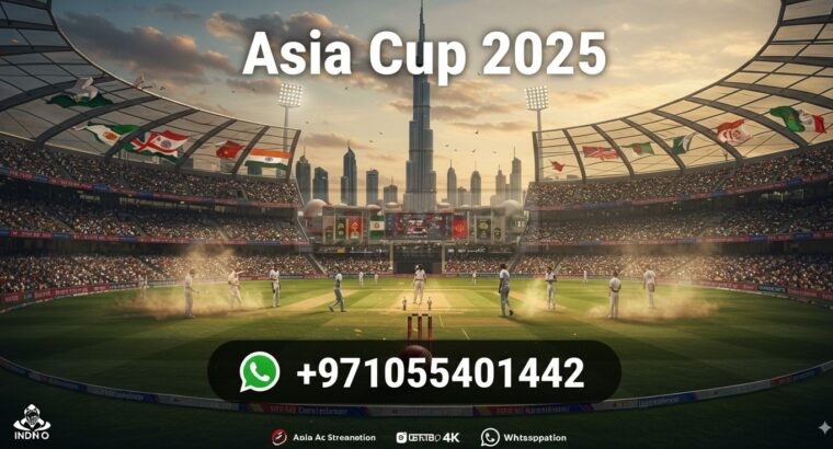 Watch Asia Cup 2025 Live | Affordable IPTV Subscription in UAE