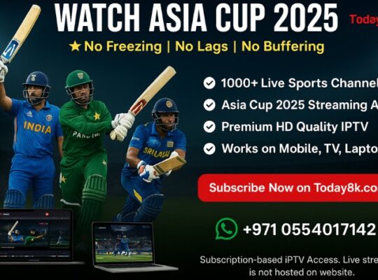 Asia Cup 2025 is ON! Watch Every Match LIVE on Our IPTV – Anywhere in UAE