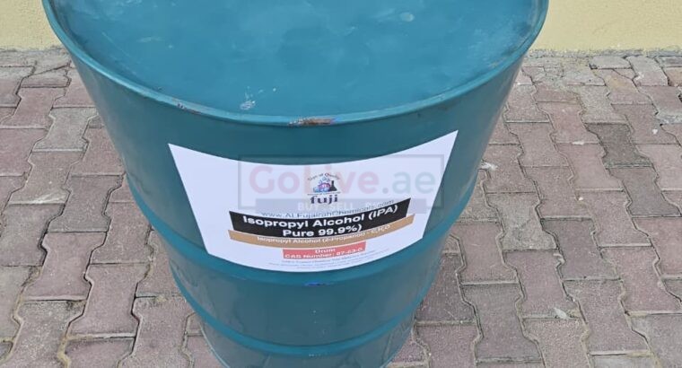 IPA 99.9% for Surface Cleaning and Disinfection UAE