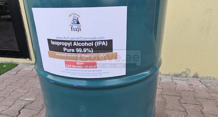 IPA 99.9% Pure – Bulk Supply for Cleaning and Labs