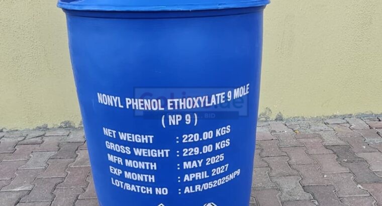 Nonylphenol Ethoxylate NP-9 Chemical Wholesale UAE