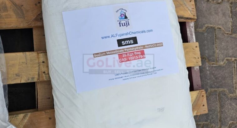 Sodium Metasilicate Pentahydrate Bulk Supply – UAE GCC