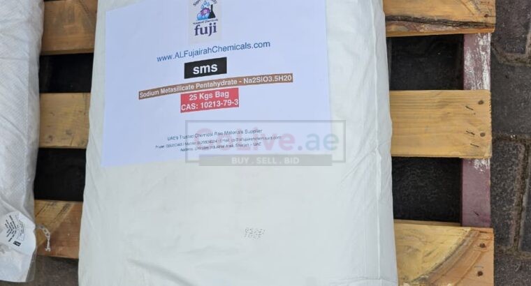 Wholesale Sodium Metasilicate Pentahydrate (SMS) in UAE