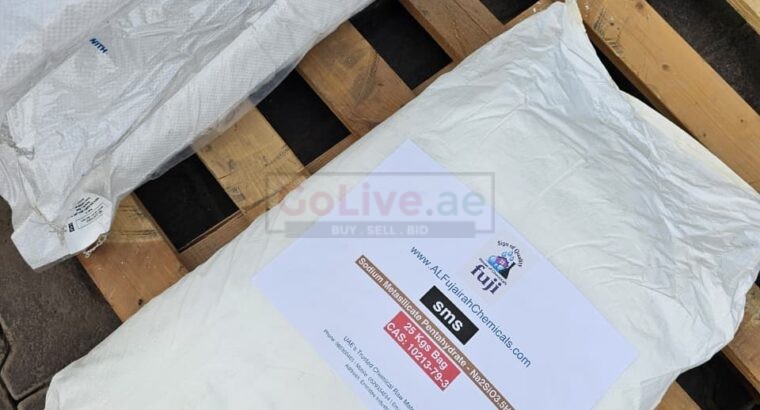 Sodium Metasilicate Pentahydrate Technical Grade – UAE