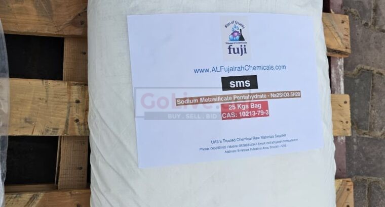 Textile Industry Chemical – Sodium Metasilicate Pentahydrate