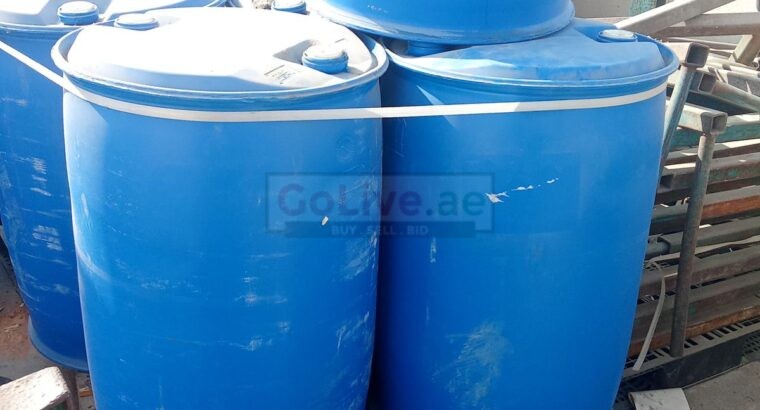 200 Liter Used Oil and Chemical Drums Supplier UAE
