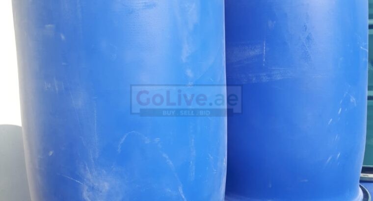 Used plastic drums for sale in UAE – Dubai, Sharjah, Ajman, Ras Al Khaima, Al Ain, Abu Dhabi, Fujairah – 052 9934534