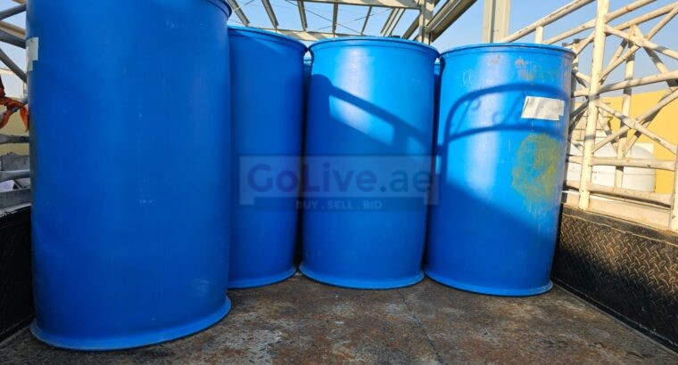 200 Liter Plastic Barrel Supplier UAE – Open and Closed Top – 052 9934534