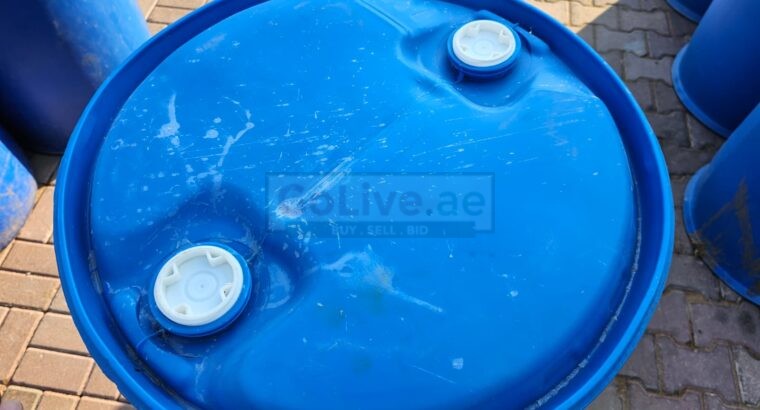 200 Liter Plastic Barrel Supplier UAE – Open and Closed Top – 052 9934534