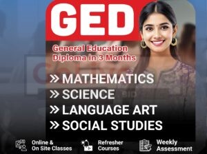 GED Courses in Sharjah and Online! Call +971 56 872 3609
