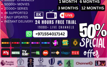 IPTV UAE 4K SUBSCRIPTION #CheapIPTVSubscriptionUae