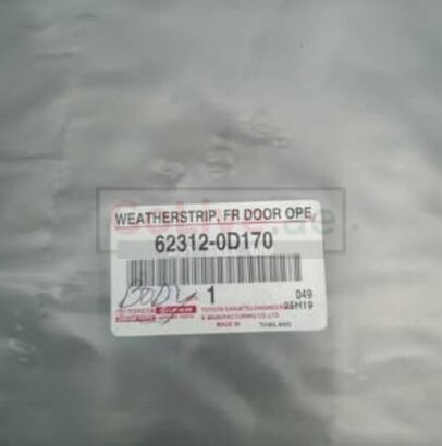 Yaris Door inner whether seal