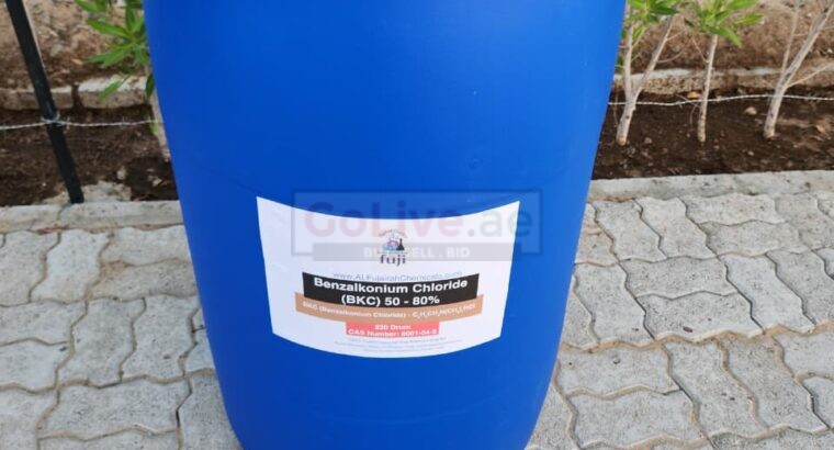 Benzalkonium Chloride (BKC) 50–80%)