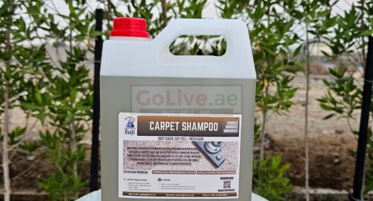 Premium Carpet Shampoo for Hotels and Offices – Fuji Brand