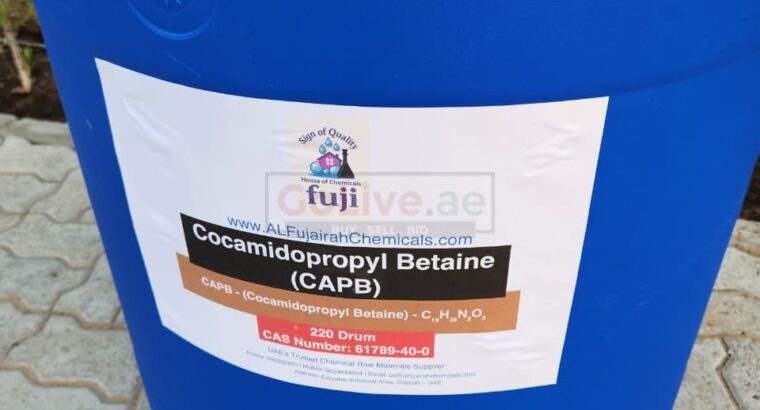 Cocamidopropyl Betaine (CAPB) – Mild Amphoteric Surfactant for Shampoos and Cleansers