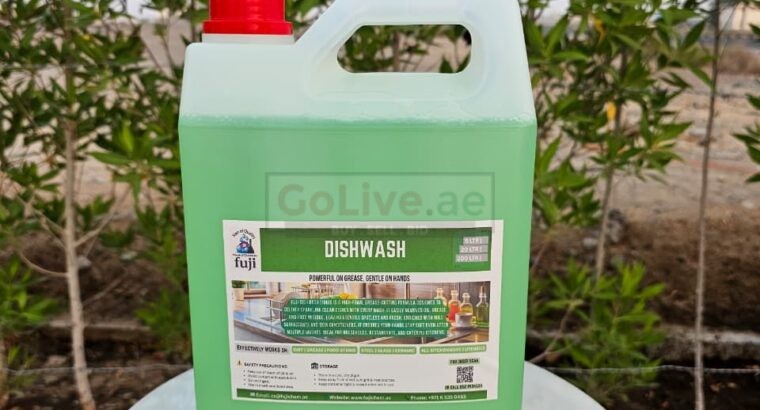 UAE’s No1 Premium Dishwashing Liquid – Fuji Brand