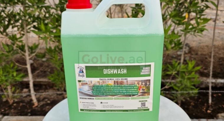 Fuji Premium Dish Wash – Powerful Grease Cutter, Gentle on Hands