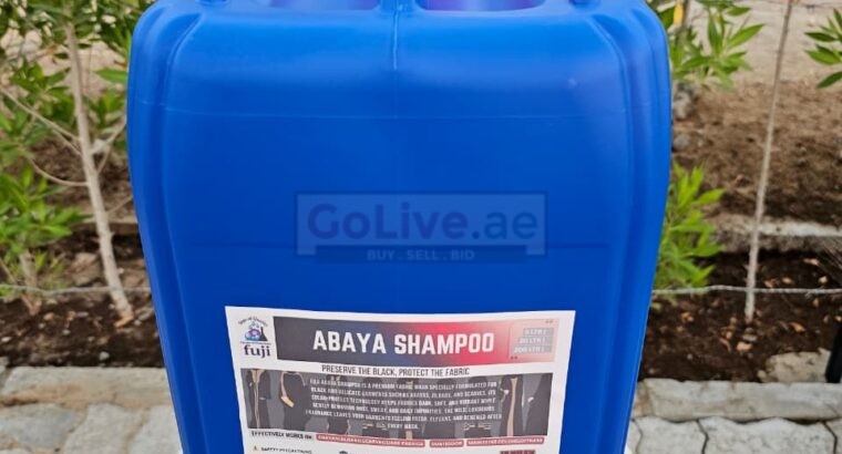 Fuji Abaya Shampoo – Perfect for Dark and Delicate Clothes