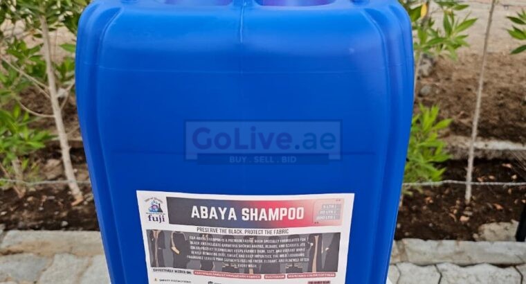Fuji Abaya Shampoo – Gentle Care for Black Fabrics