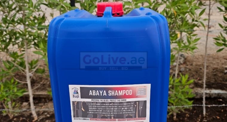 Black Dress Cleaner – Fuji Abaya Shampoo for Fabric Care