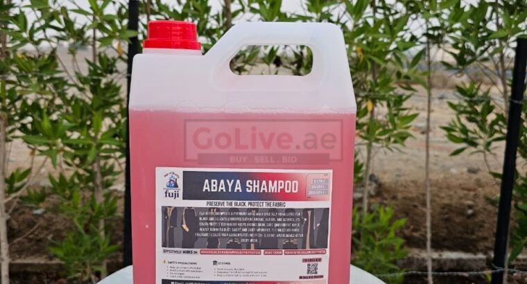 Fuji Abaya Shampoo – Gentle Care for Black Fabrics