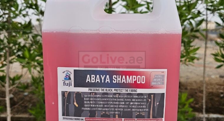 Fuji Abaya Cleaner – Protects Color, Softens Fabric