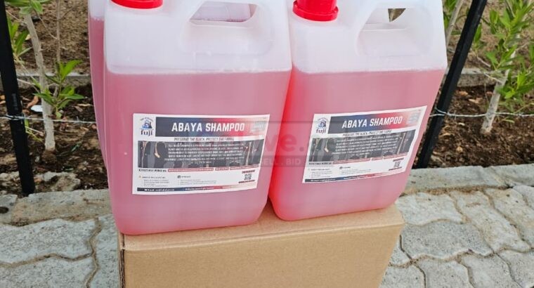 Black Dress Cleaner – Fuji Abaya Shampoo for Fabric Care