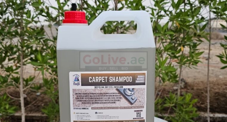 Fuji Carpet Shampoo – Safe for Fabric and Upholstery Cleaning