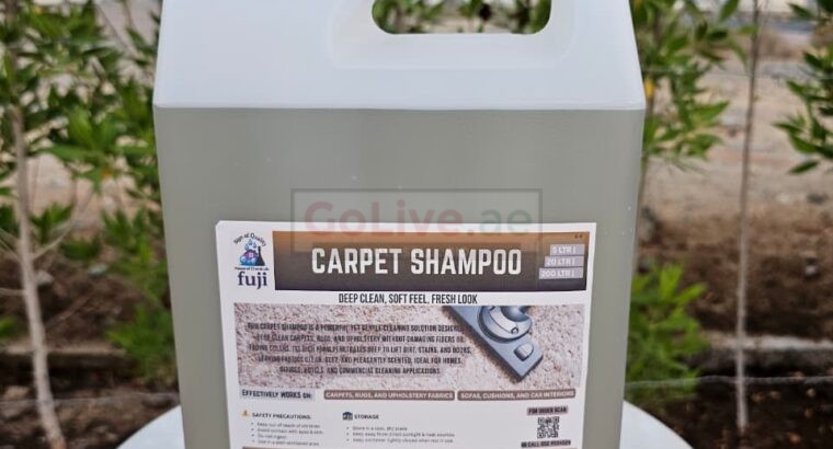 High Foam Fuji Carpet Shampoo – Deep Clean for Carpets and Rugs