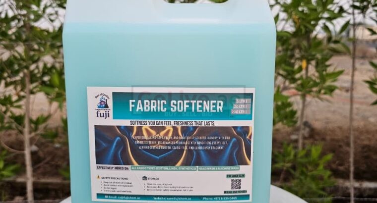 Fuji Laundry Softener – Gentle on Fabrics, Tough on Odors