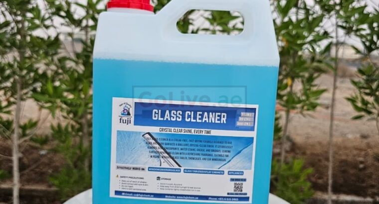 Safe and Effective Fuji Glass Cleaner – Gentle on Hands, Tough on Dirt