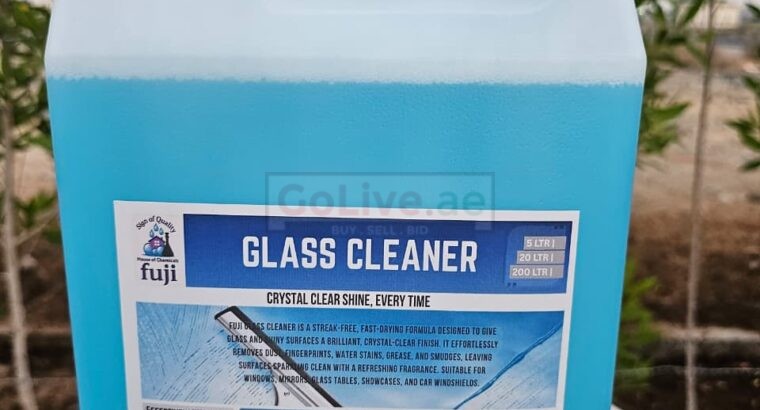 Glass Cleaning Made Easy – Fuji Premium Shine Formula