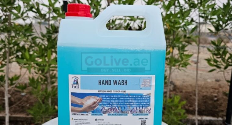 Fuji Luxury Hand Wash – Fresh Fragrance, Soft Feel