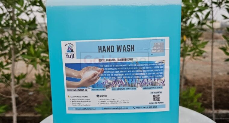 Gentle Fuji Hand Wash for Sensitive Skin