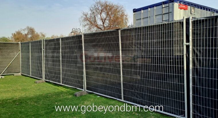 Temporary Fencing | Fencing Supplier in UAE | Heras Fencing in Dubai | Construction Fencing in UAE