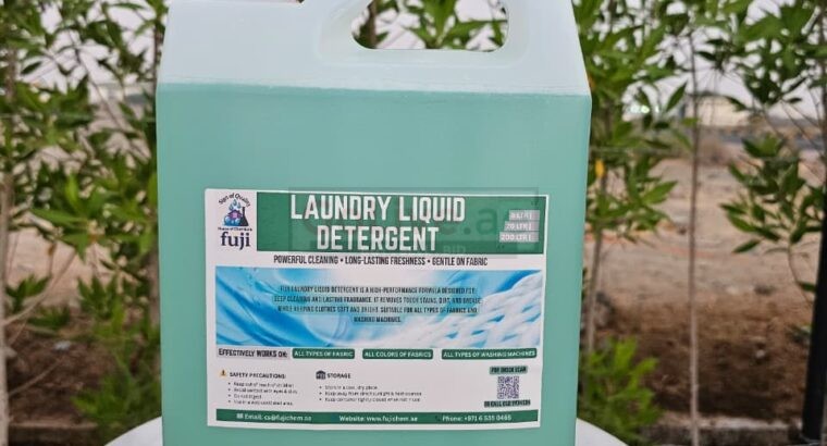 Fabric-Friendly Laundry Liquid for Soft and Bright Clothes
