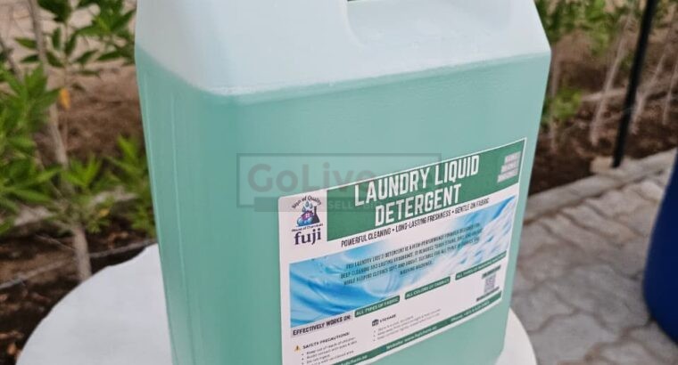 Fuji Liquid Detergent – Gentle on Fabrics, Tough on Stains