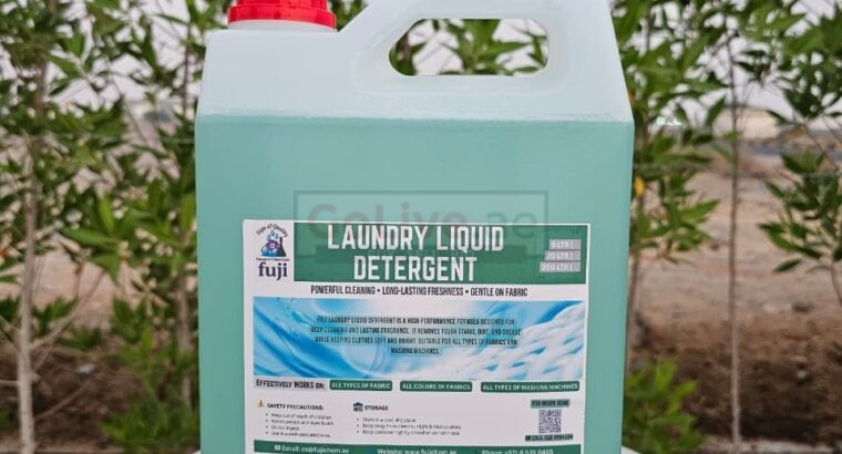 Fuji Laundry Liquid Detergent – Removes Tough Stains Easily
