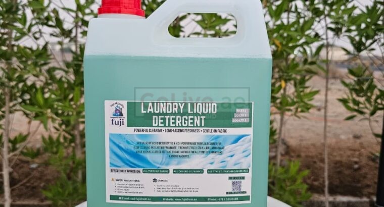Eco-Conscious Fuji Laundry Liquid Detergent