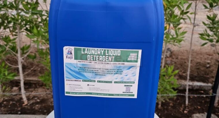 Fuji Liquid Detergent – Gentle on Fabrics, Tough on Stains