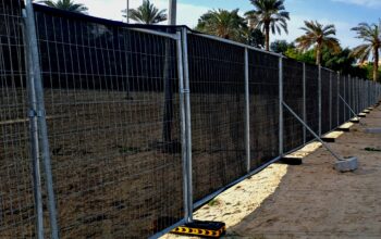 Temporary Fencing | Fencing Supplier in UAE | Heras Fencing in Dubai | Construction Fencing in UAE