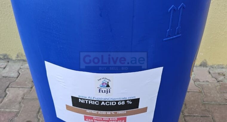 68% Nitric Acid – Oxidizing Agent for Industrial Cleaning