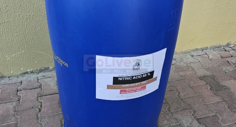 Nitric Acid 68% – Technical Grade Acid for Manufacturing