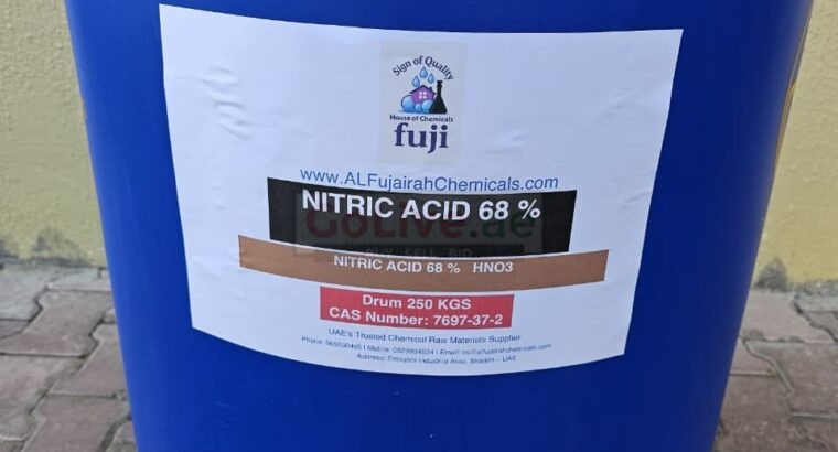 Nitric Acid 68% – Technical Grade Acid for Manufacturing