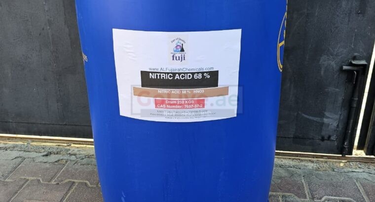 Buy 68% Nitric Acid Blue Drum – Safe & Certified Product