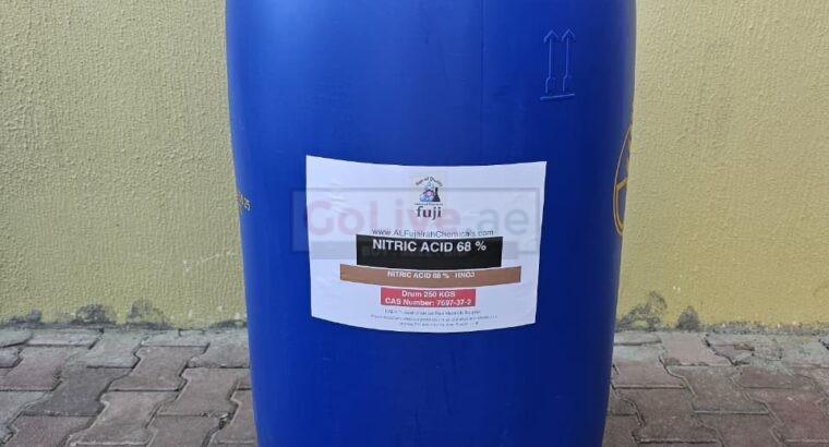 Nitric Acid 68% CAS 7697-37-2 | Bulk Supplier UAE and GCC