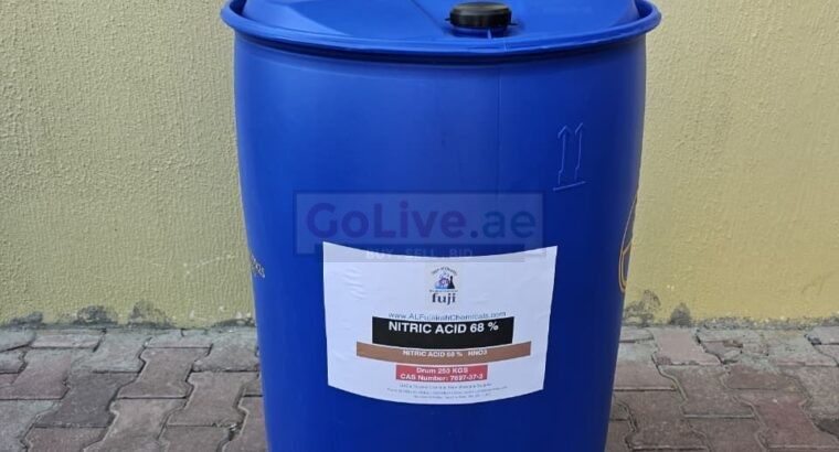Nitric Acid 68% CAS 7697-37-2 | Bulk Supplier UAE and GCC