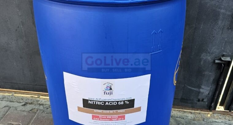 Nitric Acid 68% HNO₃ | High Strength Acid for Cleaning Metals