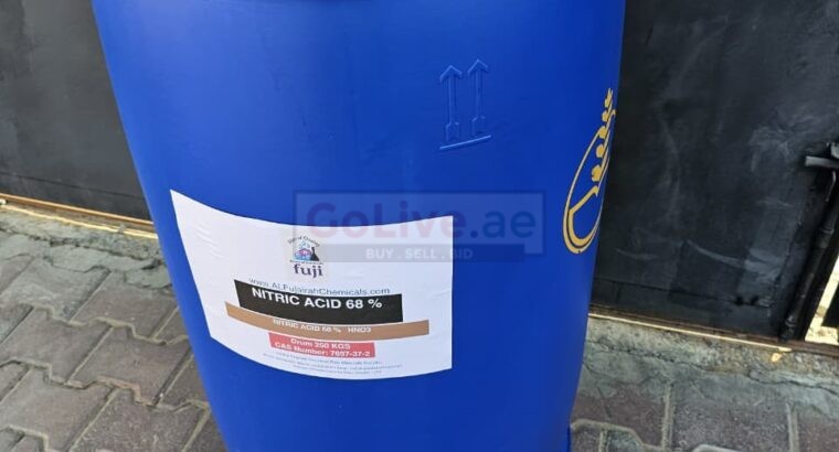 High-Quality Blue Drum Nitric Acid 68% for Industrial Use