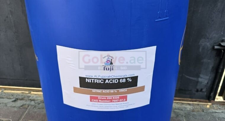 Nitric Acid 68% – Industrial Grade HNO₃ for Metal Cleaning